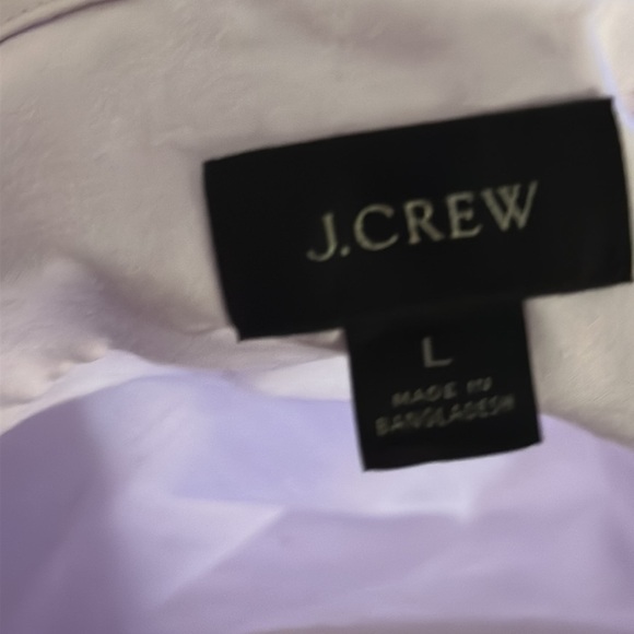J Crew Bowery wrinkle free slim fit dress shirt Size Large‎ - Picture 6 of 8